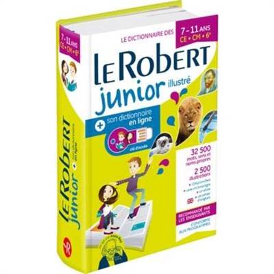 Le Robert Junior Illustré et son dictionnaire en ligne