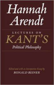 Lectures on Kant's Political Philosophy