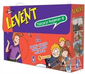 Levent Türkiye'yi Geziyorum 6 Set (5 Kitap Takım)