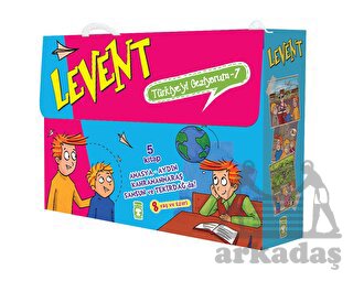 Levent Türkiye'yi Geziyorum 7 Set (5 Kitap)