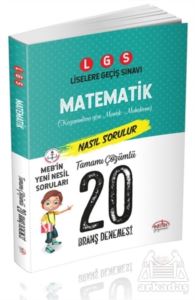 LGS Matematik Nasıl Çözülür 20 Branş Denemesi