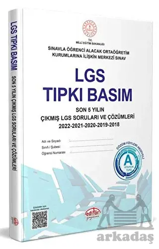 LGS Tıpkı Basım Çıkmış Sorular Ve Çözümleri