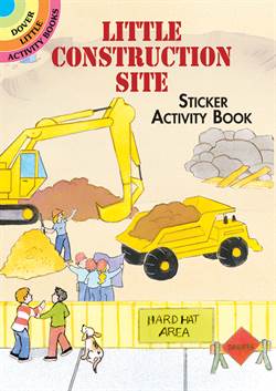 Little Construction Site Sticker Activity