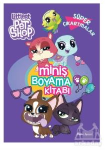 Littlest Pet Shop Miniş Boyama Kitabı Süper Çıkartmalar