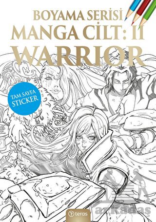 Manga Boyama Cilt II: Warrior