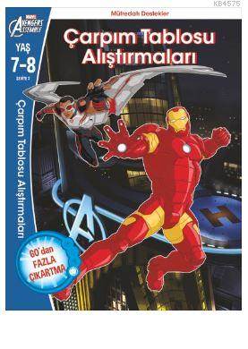 Marvel Avengers Assemble Çarpım Tablosu Alıştırmaları 7-8 Yaş