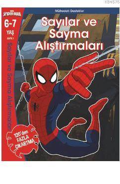 Marvel Spider-Man Sayılar Ve Sayma Alıştırmaları 6- 7 Yaş