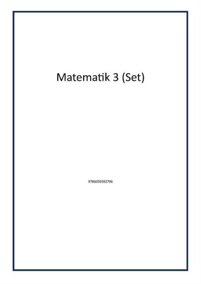 Matematik 3 (Set)