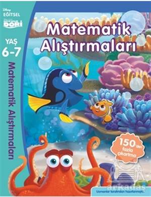 Matematik Alıştırmaları - Disney Eğitsel Kayıp Balık Dory (6-7 Yaş)