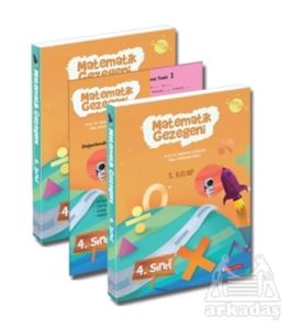 Matematik Gezegeni 4. Sınıf (3 Kitap Takım)