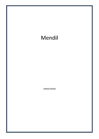 Mendil