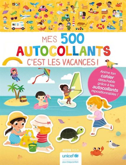 Mes 500 autocollants C'est les vacances !