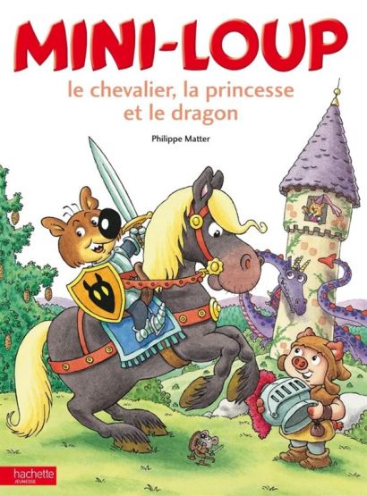 Mini loup, le chavalier, la princesse et le dragon