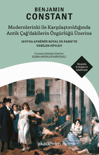 Modernlerinki İle Karşılaştırıldığında Antik Çağ’Dakilerin Özgürlüğü Üzerine