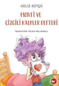 Monti Ve Çizgili Kalpler Defteri