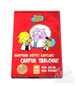 Muhtişim Eğitici Kartlar! - Çarpım Tablosu!