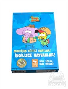 Muhtişim Eğitici Kartlar! - İngilizce Hayvanlar!