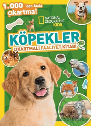 National Geographic Kids Köpekler Çıkartmalı Faaliyet Kitabı - Thumbnail