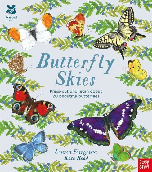 National Trust: Butterfly Skies Press Out and Learn About 20 Beautiful Butterflies - Press Out and Learn