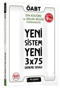 ÖABT Din Kültürü Ve Ahlak Bilgisi Öğretmenliği Yeni Sistem Yeni 3X75 Deneme Sınavı