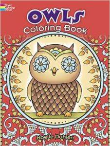 Owls Coloring Book