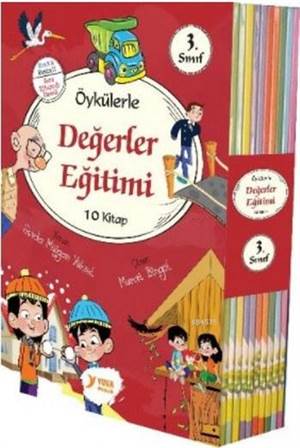 Öykülerle Değerler Eğitimi 10 Kitap; 3.Sınıflar İçin