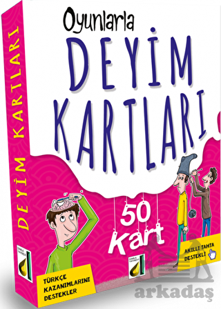 Oyunlarla Deyim Kartları - 50 Kart