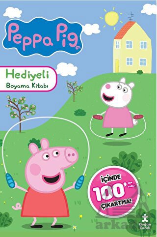 Peppa Pig 100+ Çıkartma Hediyeli Boyama Kitabı