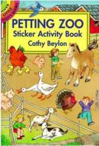 Petting Zoo Sticker Activity Book