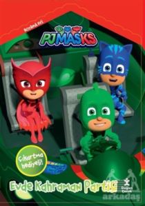 Pjmasks Boyama Evi Evde Kahraman Partisi