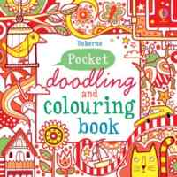 Pocket Doodling and Coloring: Red Book