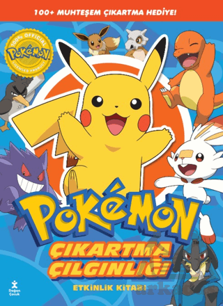 Pokemon - Pikachu Çıkartma Çılgınlığı Etkinlik Kitabı