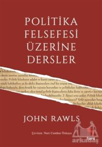 Politika Felsefesi Üzerine Dersler