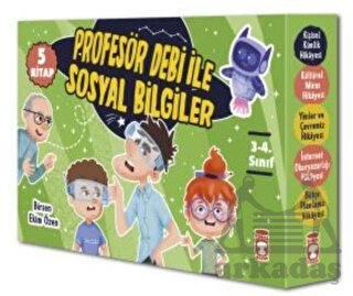 Profesör Debi İle Sosyal Bilgiler Seti (5 Kitap)