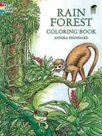 Rain Forest Coloring Book