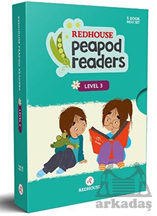 Redhouse Peapod Readers İngilizce Hikaye Seti 3 Kutulu Ürün