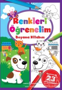 Renkleri Öğrenelim Boyama Kitabım