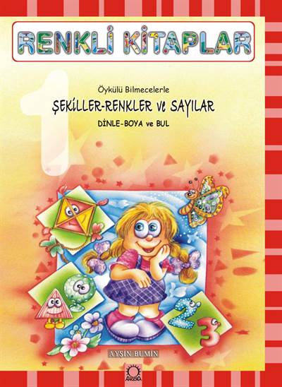 Renkli Kitaplar 1 Şekiller - Renkler Ve Sayılar