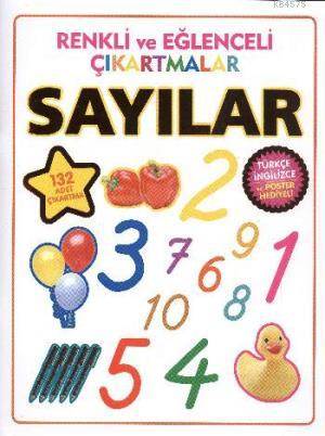 Renkli Ve Eğlenceli Çıkartmalar - Sayılar