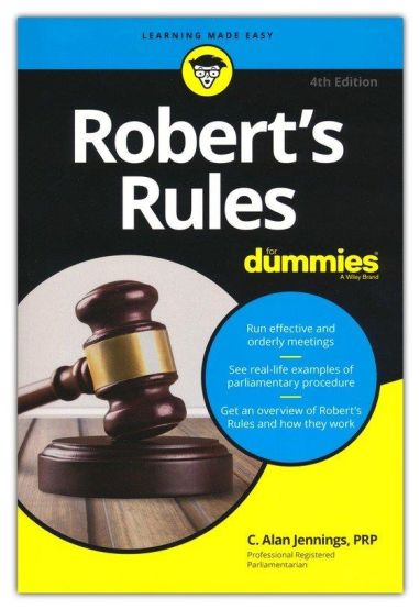 Robert's Rules for Dummies