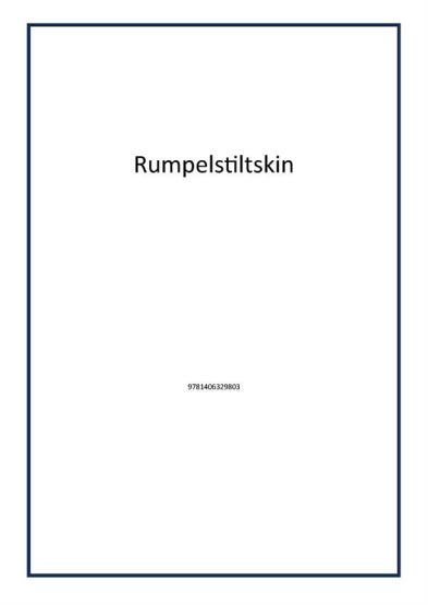 Rumpelstiltskin