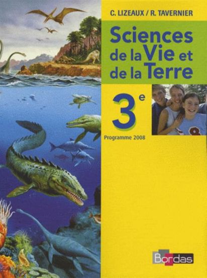 Sciences de la Vie et de la Terre 3 Programme 2008