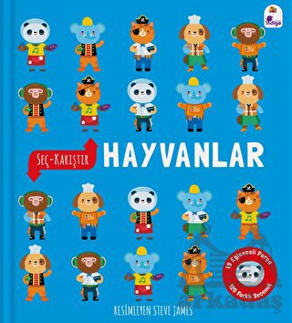 Seç - Karıştır: Hayvanlar (15 Eğlenceli Parça, 120 Farklı Seçenek)