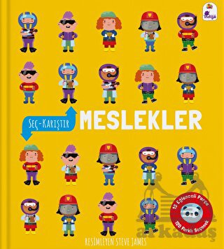 Seç - Karıştır: Meslekler (15 Eğlenceli Parça, 120 Farklı Seçenek)