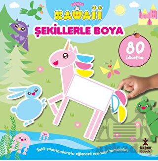 Sevimliler Kawaii Şekillerle Boya