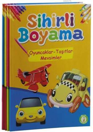 Sihirli Boyama Seti (4 Kitap)