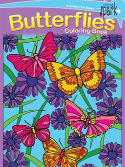 SPARK Butterflies Coloring Book