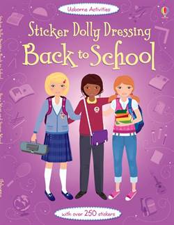 Sticker Dolly Dressing Back To School