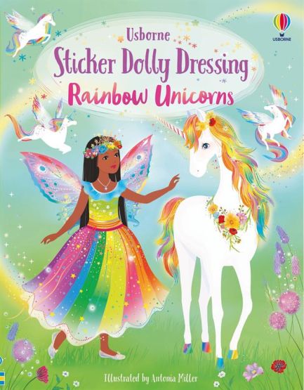 Sticker Dolly Dressing Rainbow Unicorns - Sticker Dolly Dressing