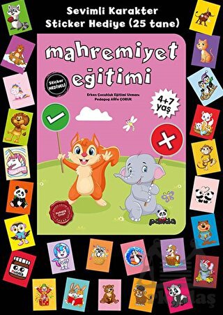 Stickerlı 4+7 Yaş Mahremiyet Eğitimi